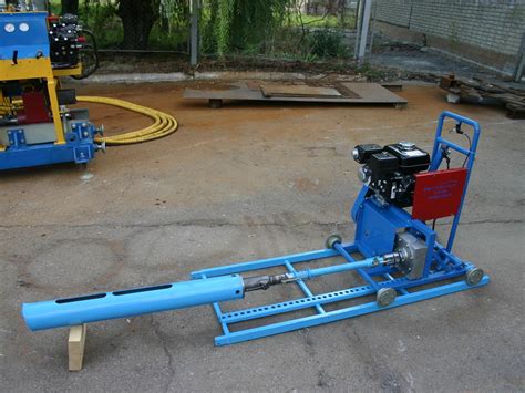 portable horizontal ground boring machine